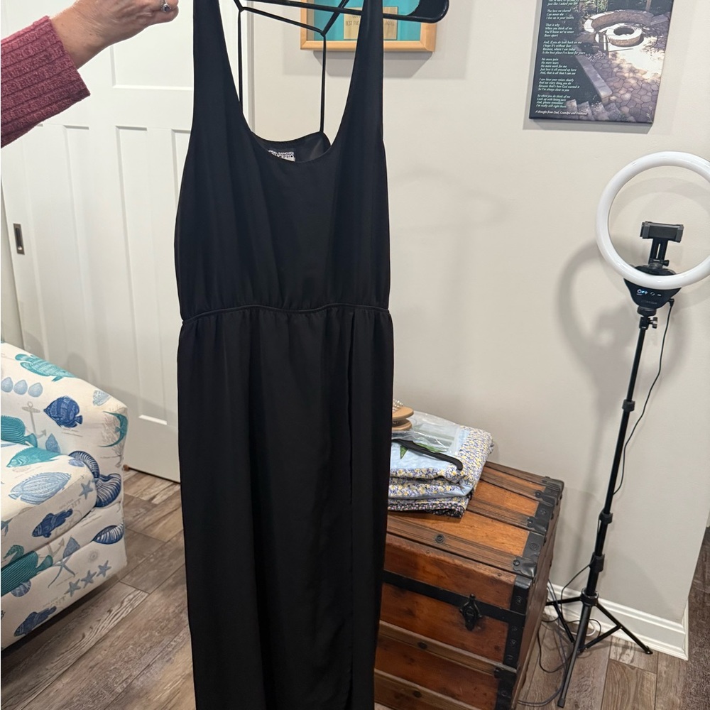 Angel Sanchez Black Dress